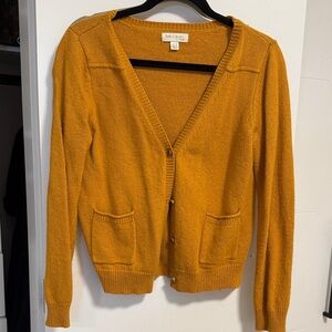 Cozy Mustard Cardigan by Bee & Dee